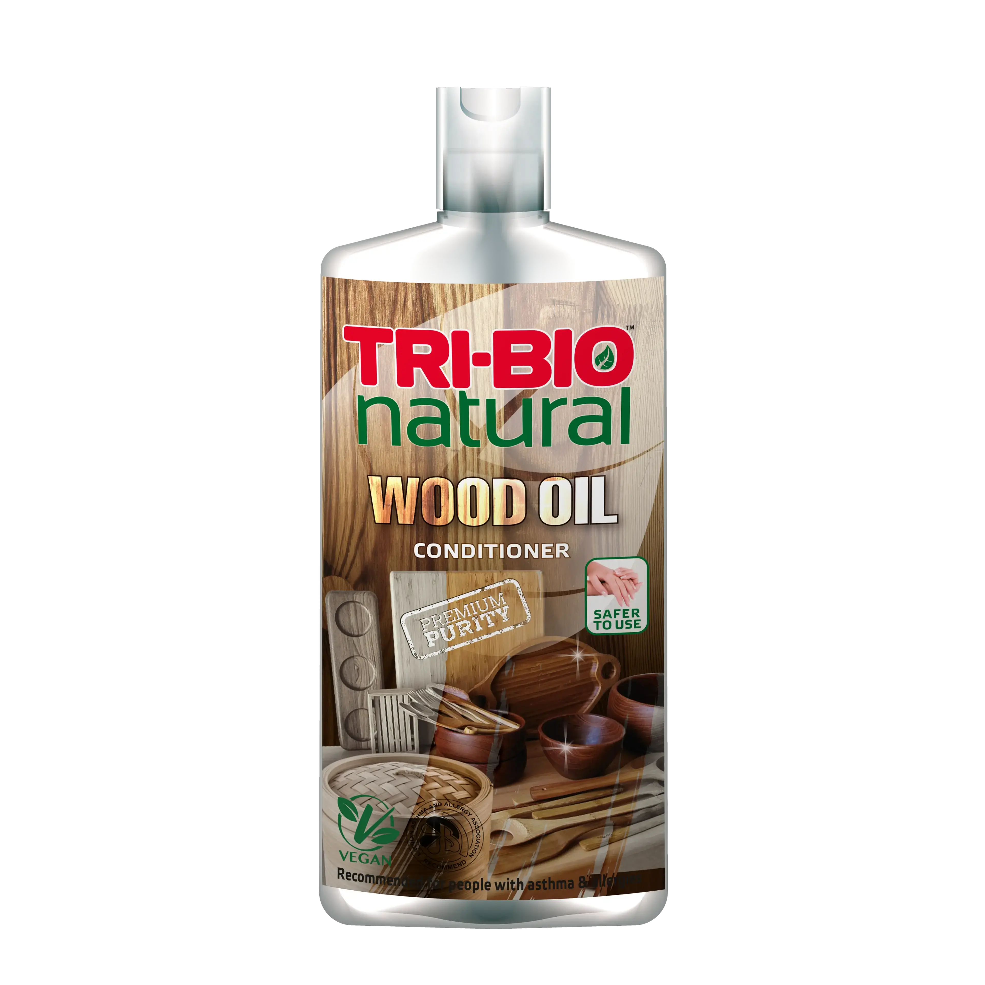 Натурално масло за обработка на дърво и бамбук, 0.25 л.